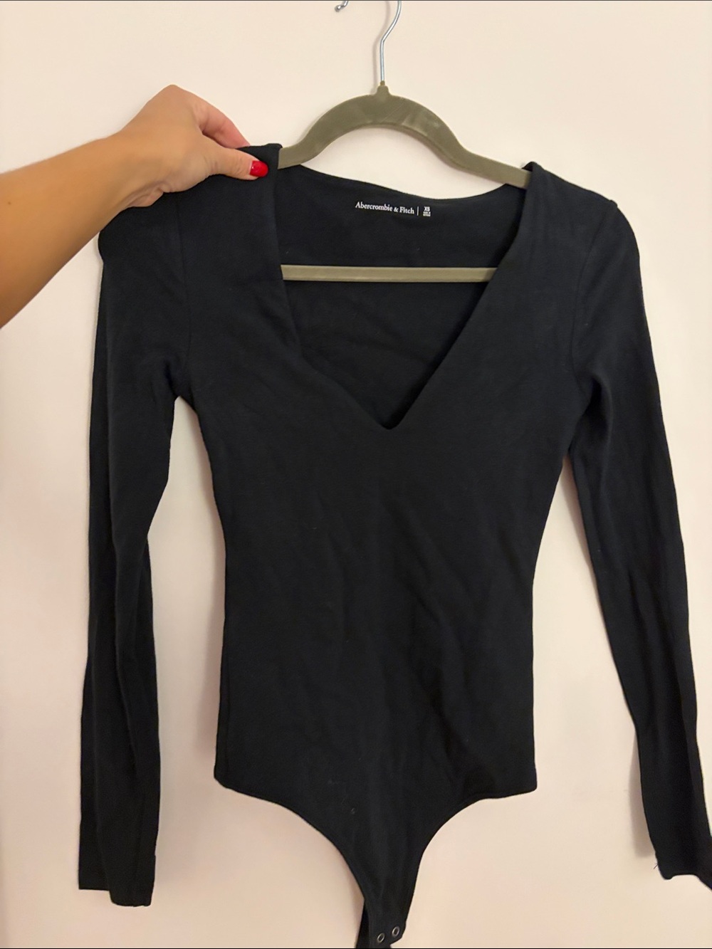 Abercrombie and fitch bodysuit size XS black